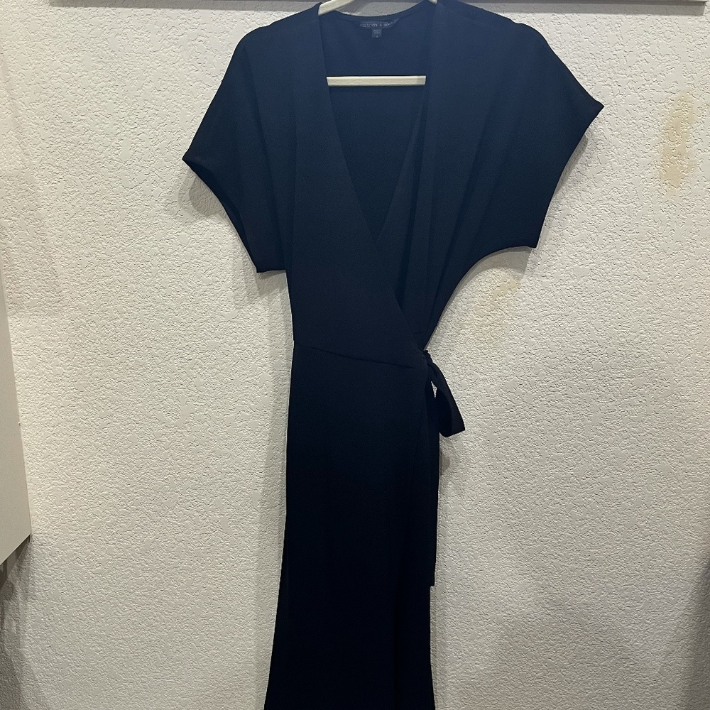 Felicity & Coco black wrap dress Size M